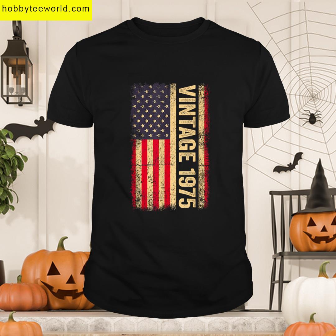 50th Birthday Vintage975 Gift For Men Women T-shirt