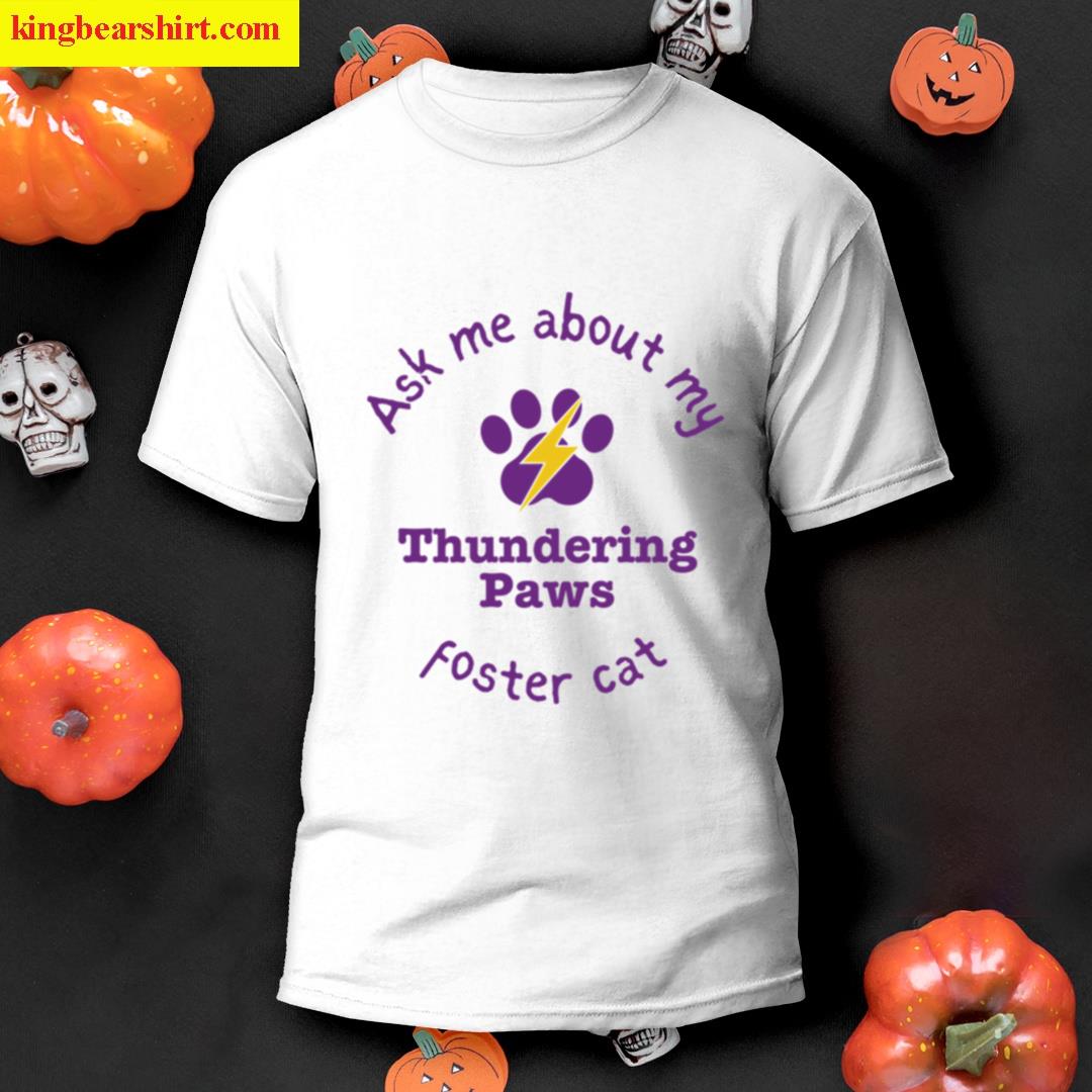 Ask Me About My Foster Cat Oversized T-shirt