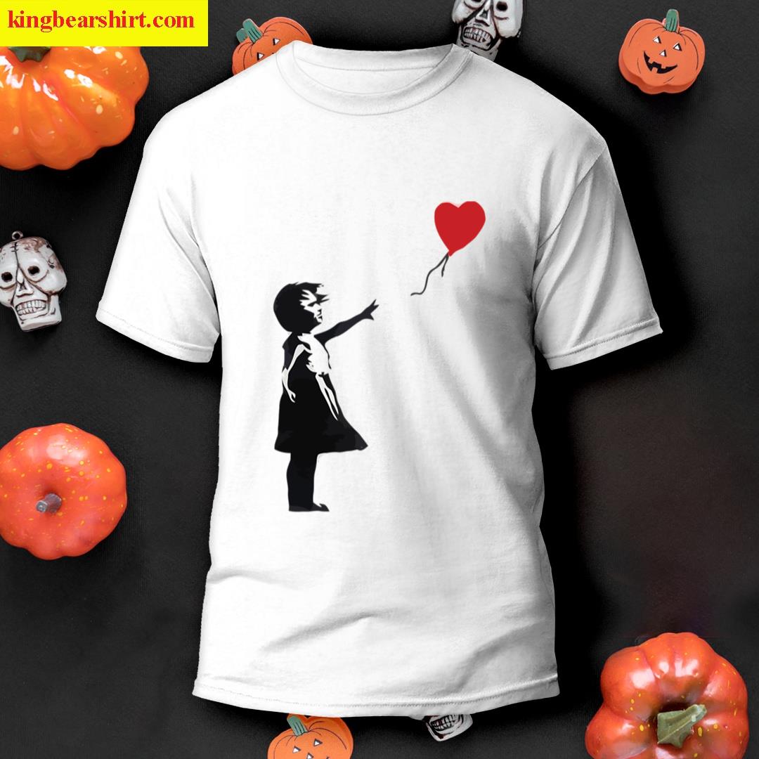 Banksy Girl With Balloon T-shirt