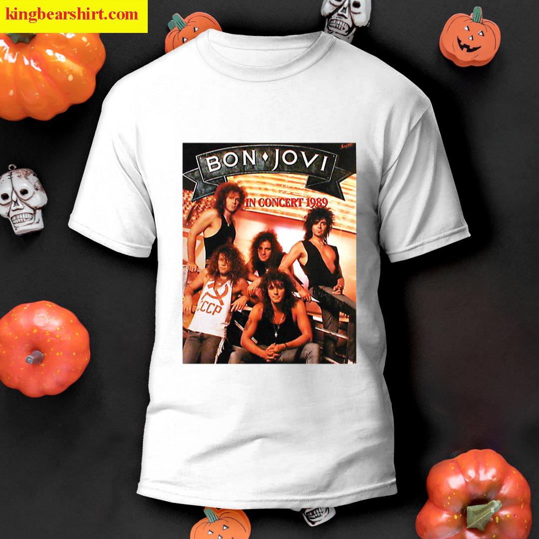 Bon J In Concert 1989 T-shirt