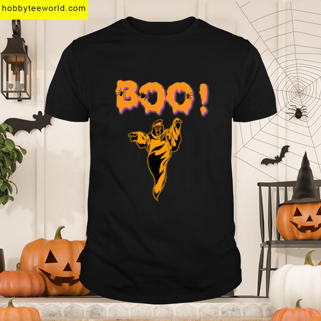 Boo Ghost Halloween Holiday T-shirt