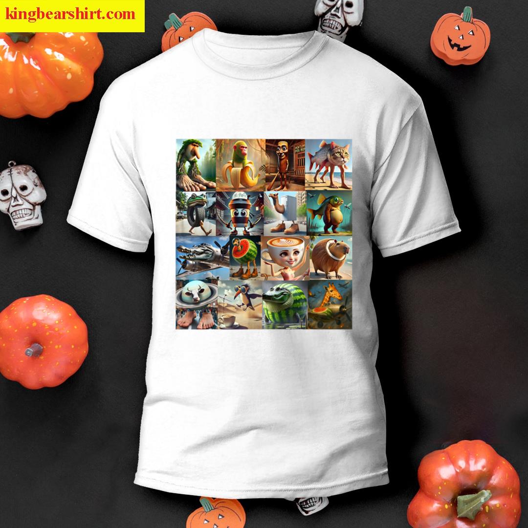Brainrot Meme Italian For Men Women Kids Girls Boys And Yout T-shirt