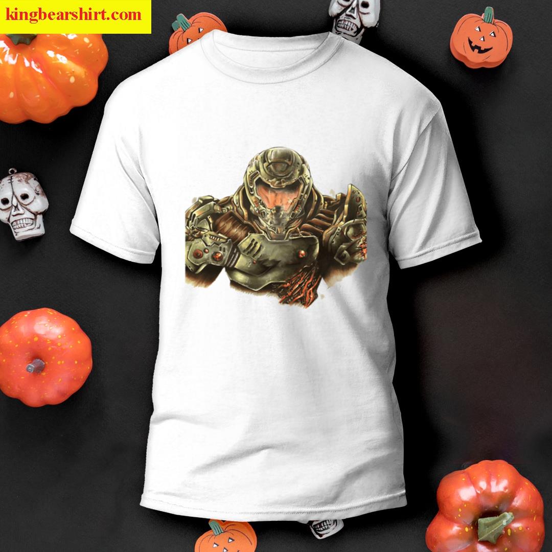 Character Fanart Inspired By Doom The Dark Ages T-shirt