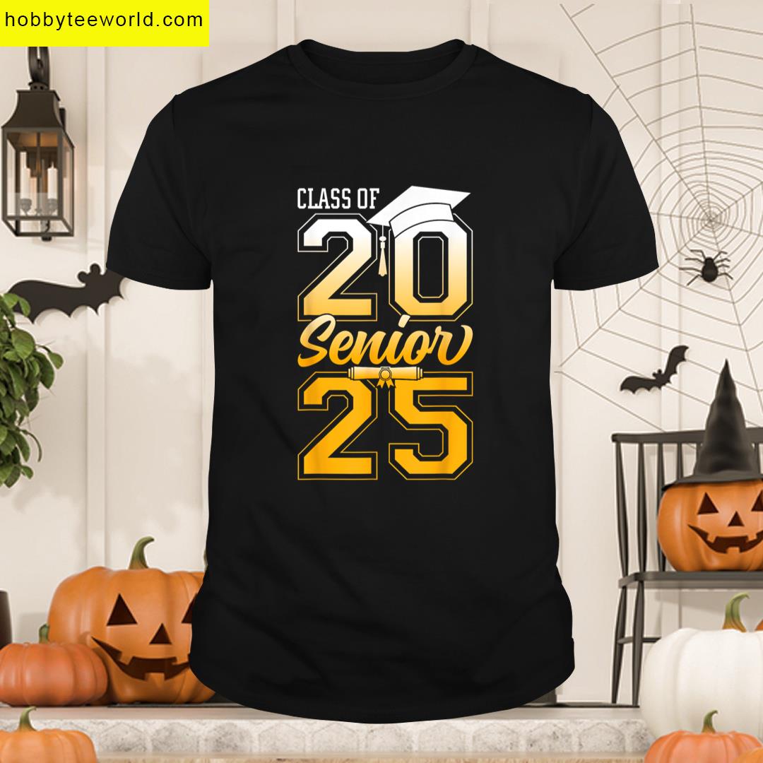 Class 2025 Senior Grad College Graduation Gift Women Men T-shirt