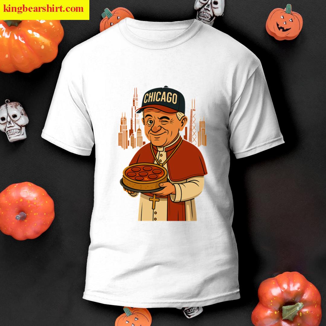 Da Pope Chicago Style Funny Novelty Apparel Leo Xiv Pontiff T-shirt