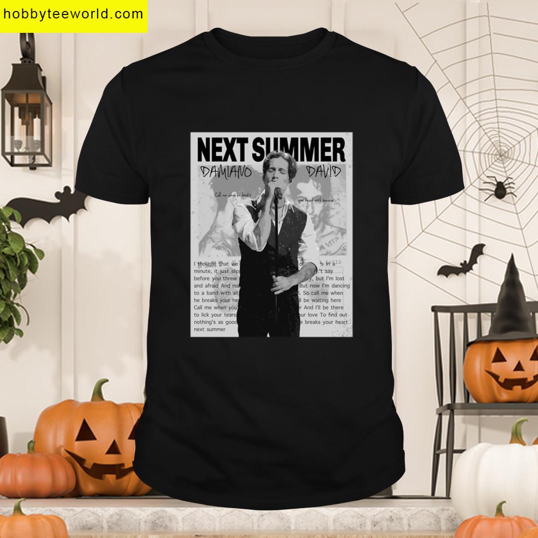 Damiano David Next Summer T-shirt