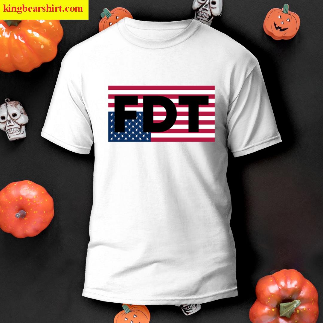 Fdt American Flag Upside Down Anti Trump T-shirt
