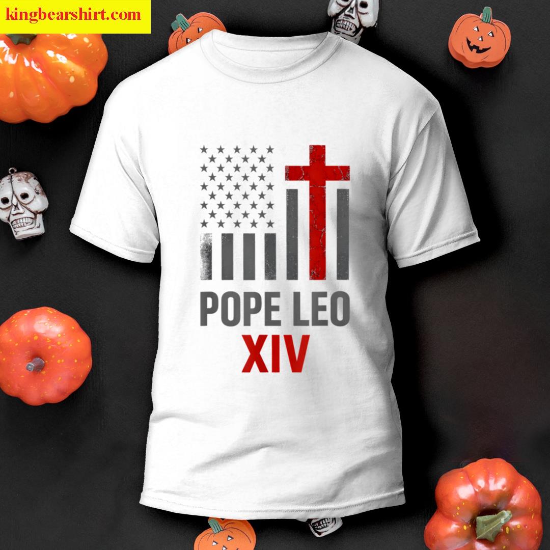 First American Pope Leo Xiv Catholic Religious Men Women T-shirt