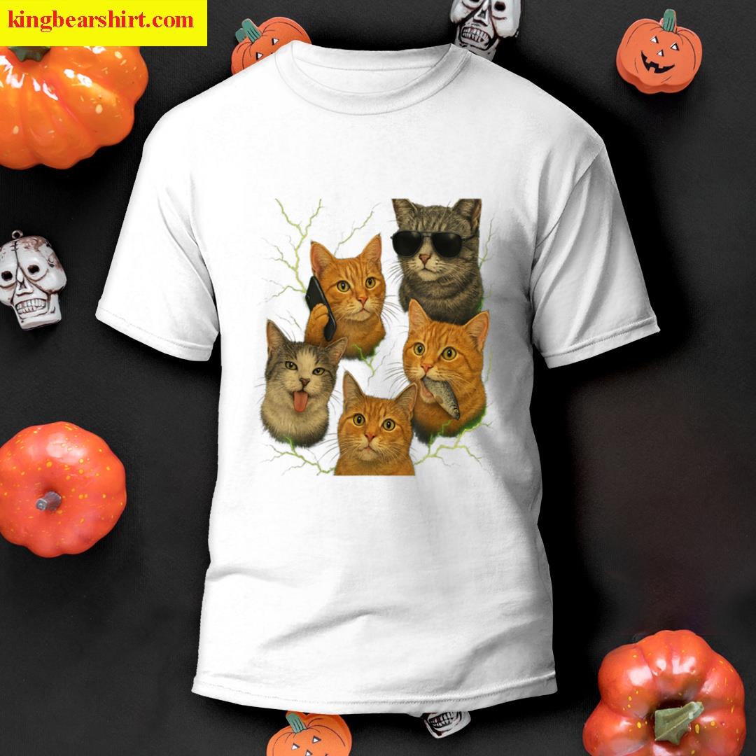 Funny Cat Graphic Tees Funny Gift For Men Women Kids Cat T-shirt