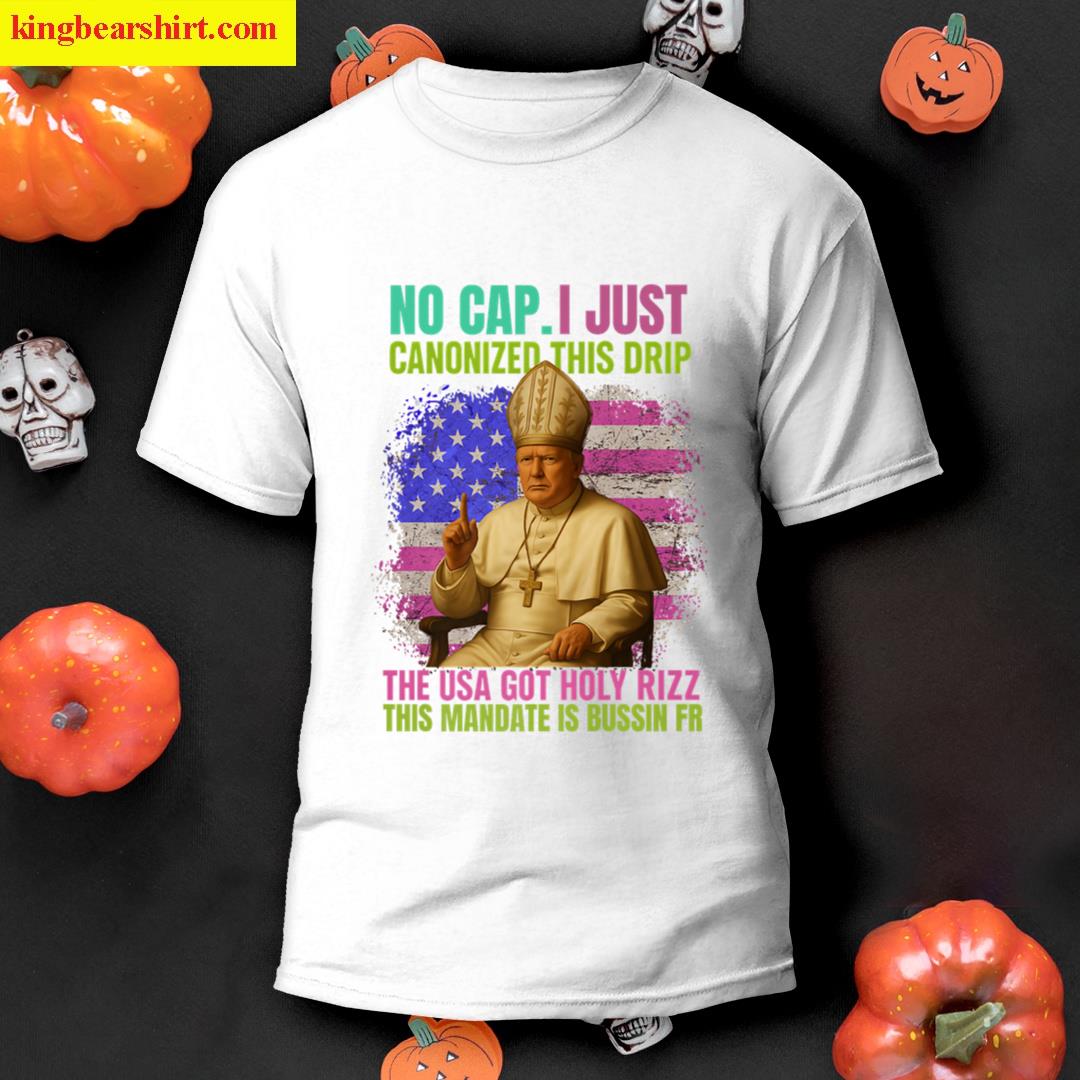 Gen Alpha Slang Trump As Vatican Church Pope Republican Premium T-shirt