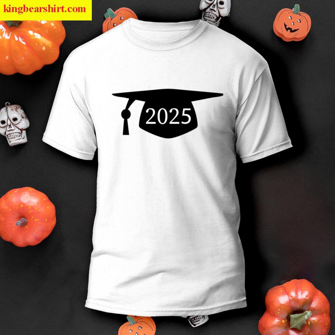 Grad Hat 2025 Clip Art T-shirt