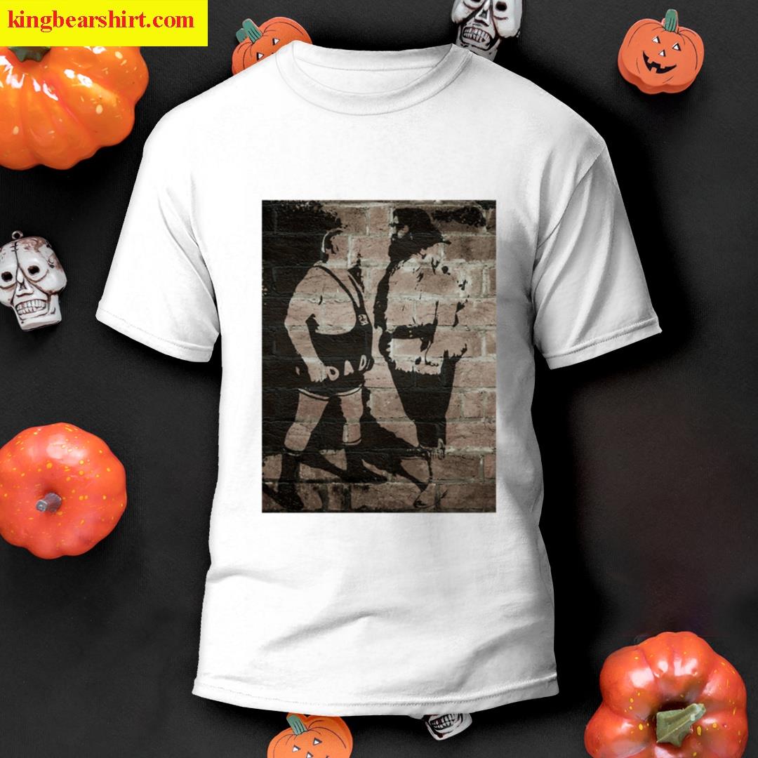 Graffiti Art Saturday Tea Time Fitted T-shirt
