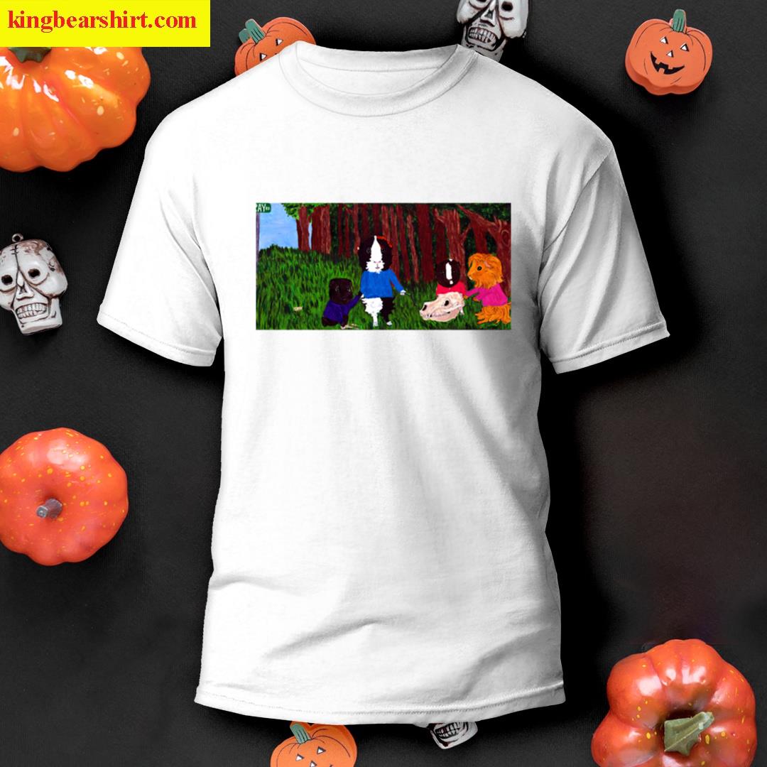 Guinea Pigs Investigate Bones On Bray Road T-shirt