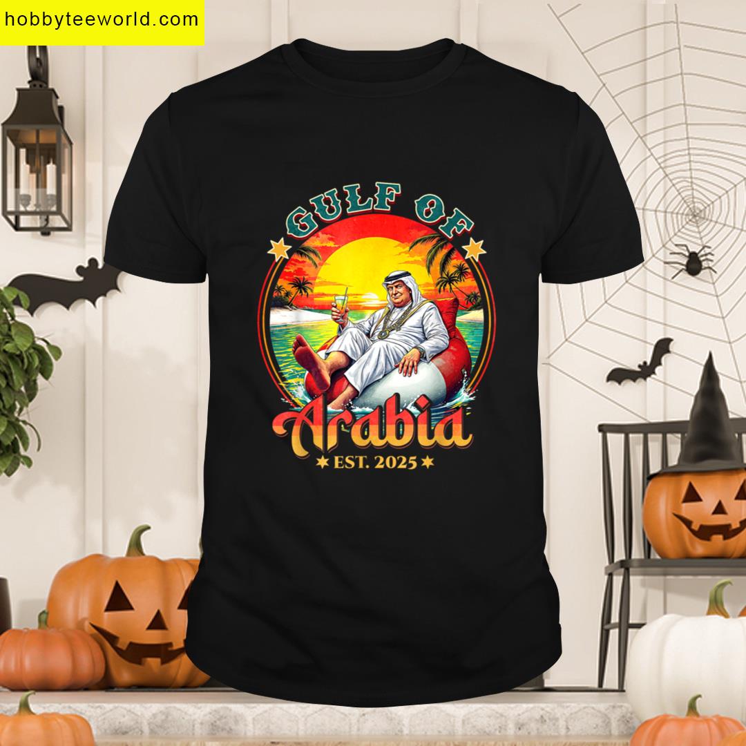 Gulf Arabia Est 2025 Funny Trump Vintage Arabian Gulf T-shirt