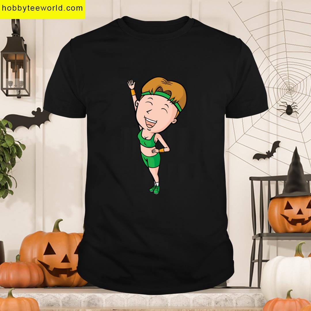 Gymnastics Sport Cartoon Art T-shirt