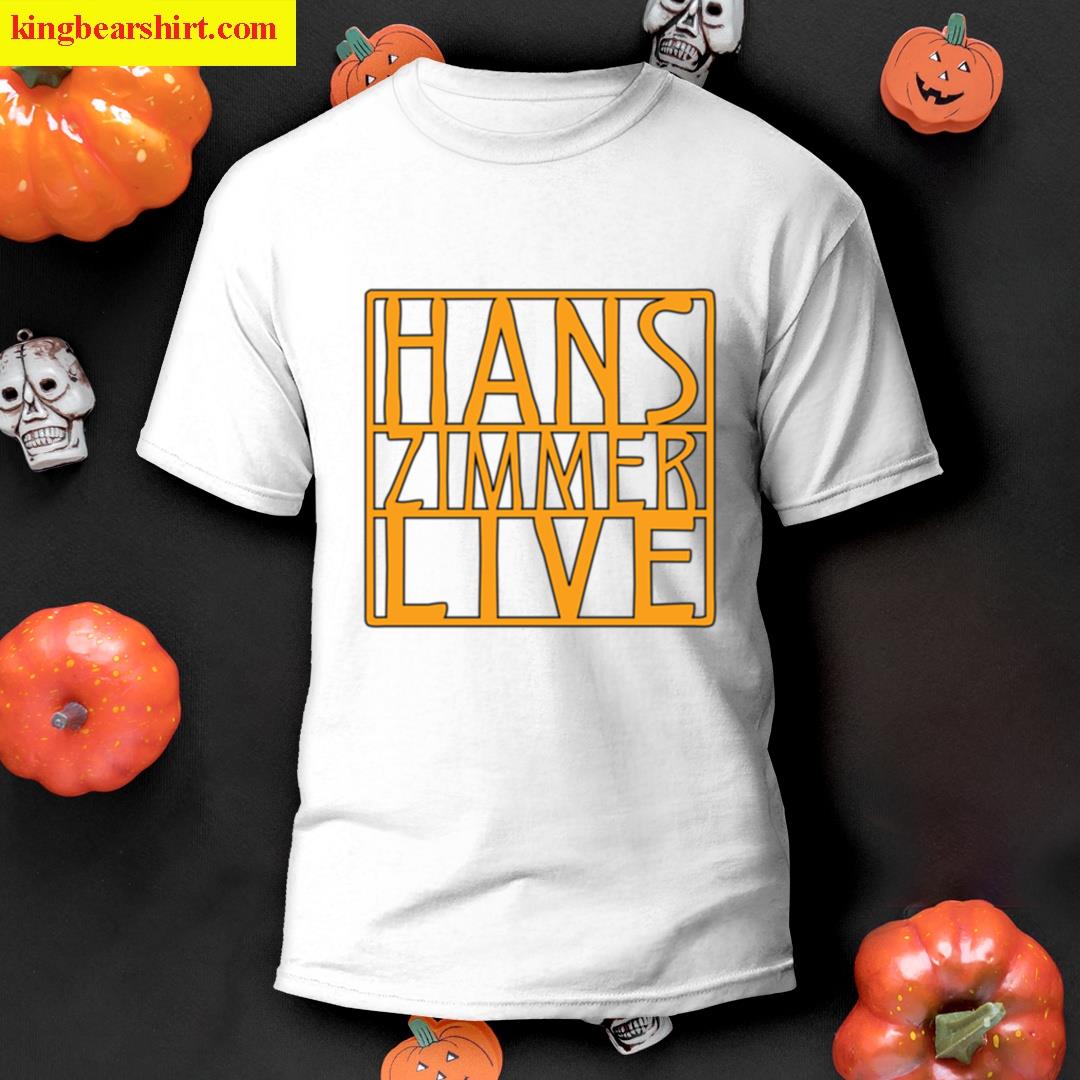 Hans Zimmer Live 2023 Music Tour Dark T-shirt