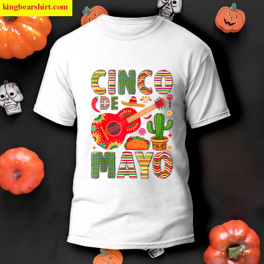 Happy Cinco De Mayo Mexican Party Lets Fiesta Men Women T-shirt