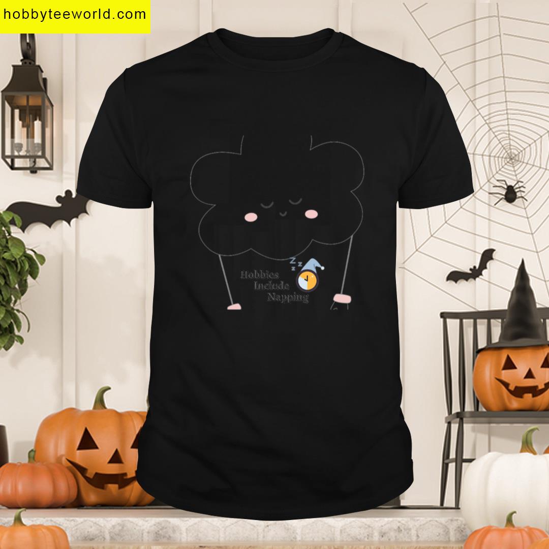 Hobbies Include Napping Sticker 2023 Oversized T-shirt