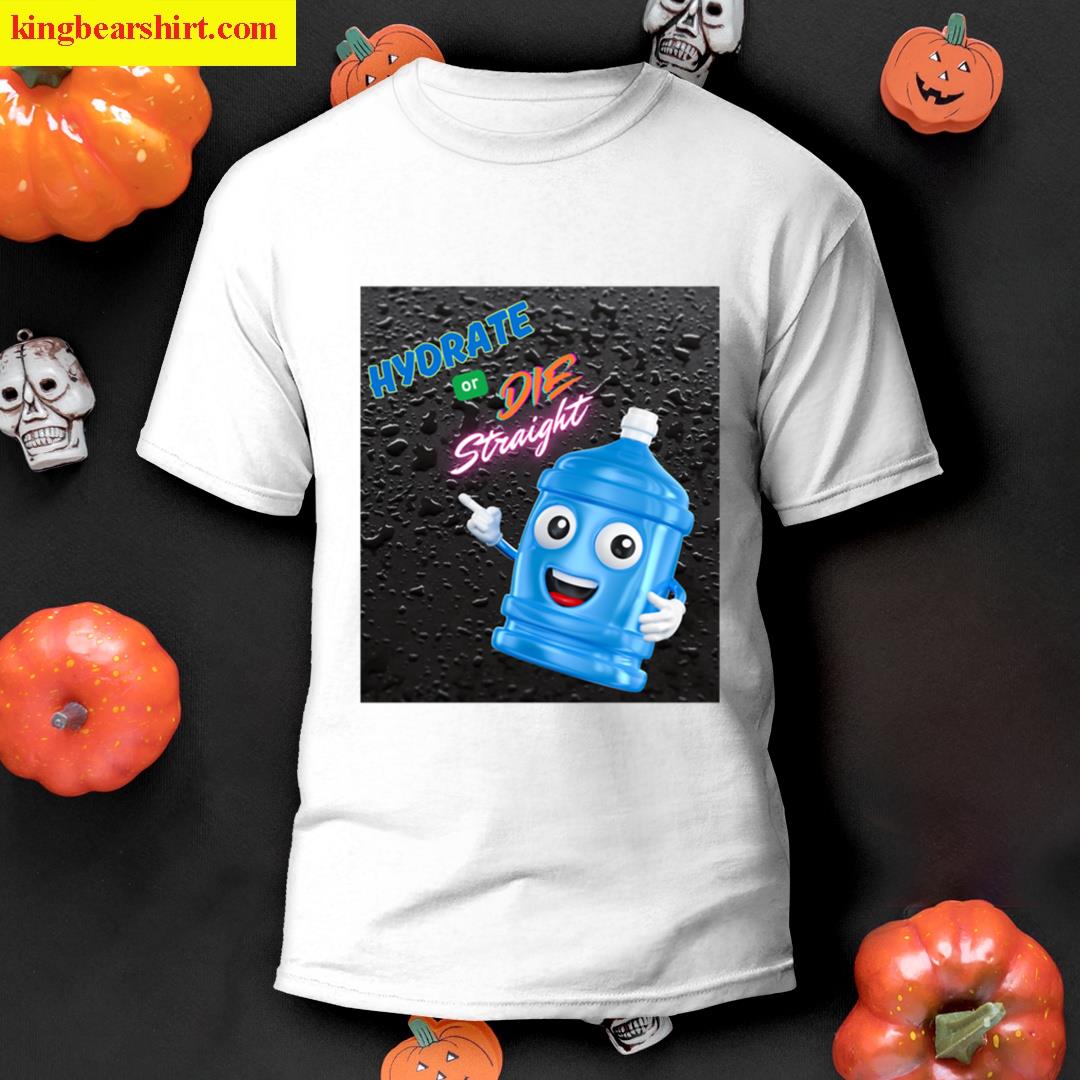 Hydrate Or Die Straight Oversized T-shirt