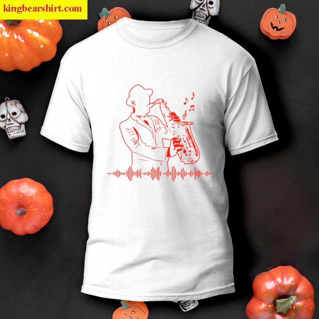 Jazz Music Saxophone Vintage Retro Jazz Musician T-shirt