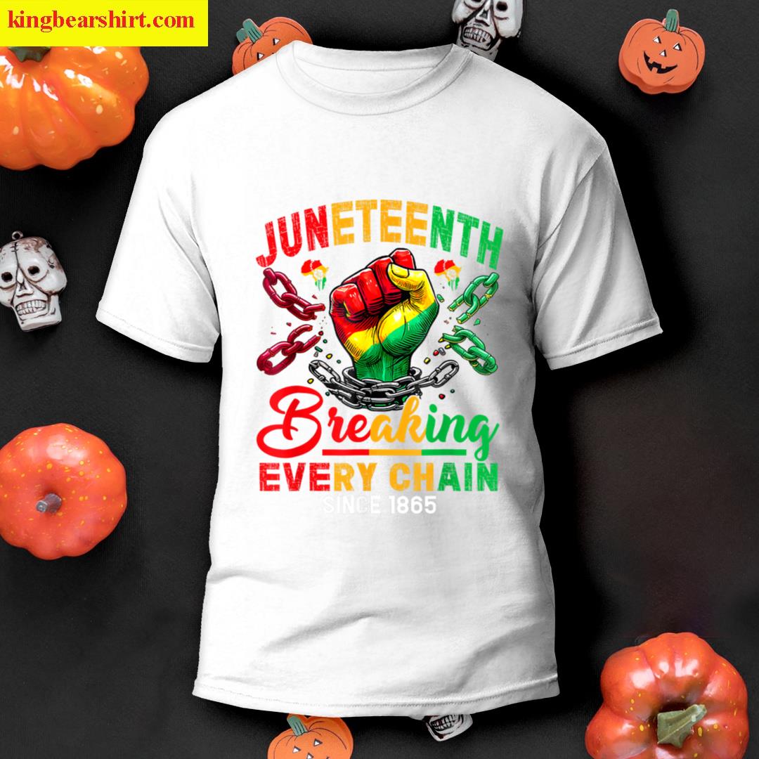 Juneteenth Women Men African American Freedom 1865 T-shirt
