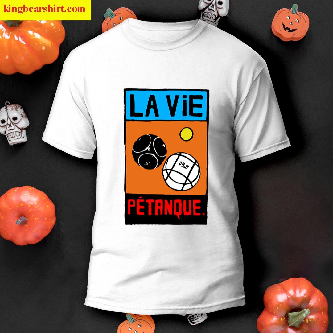 La Vie Petanque Design Oversized T-shirt