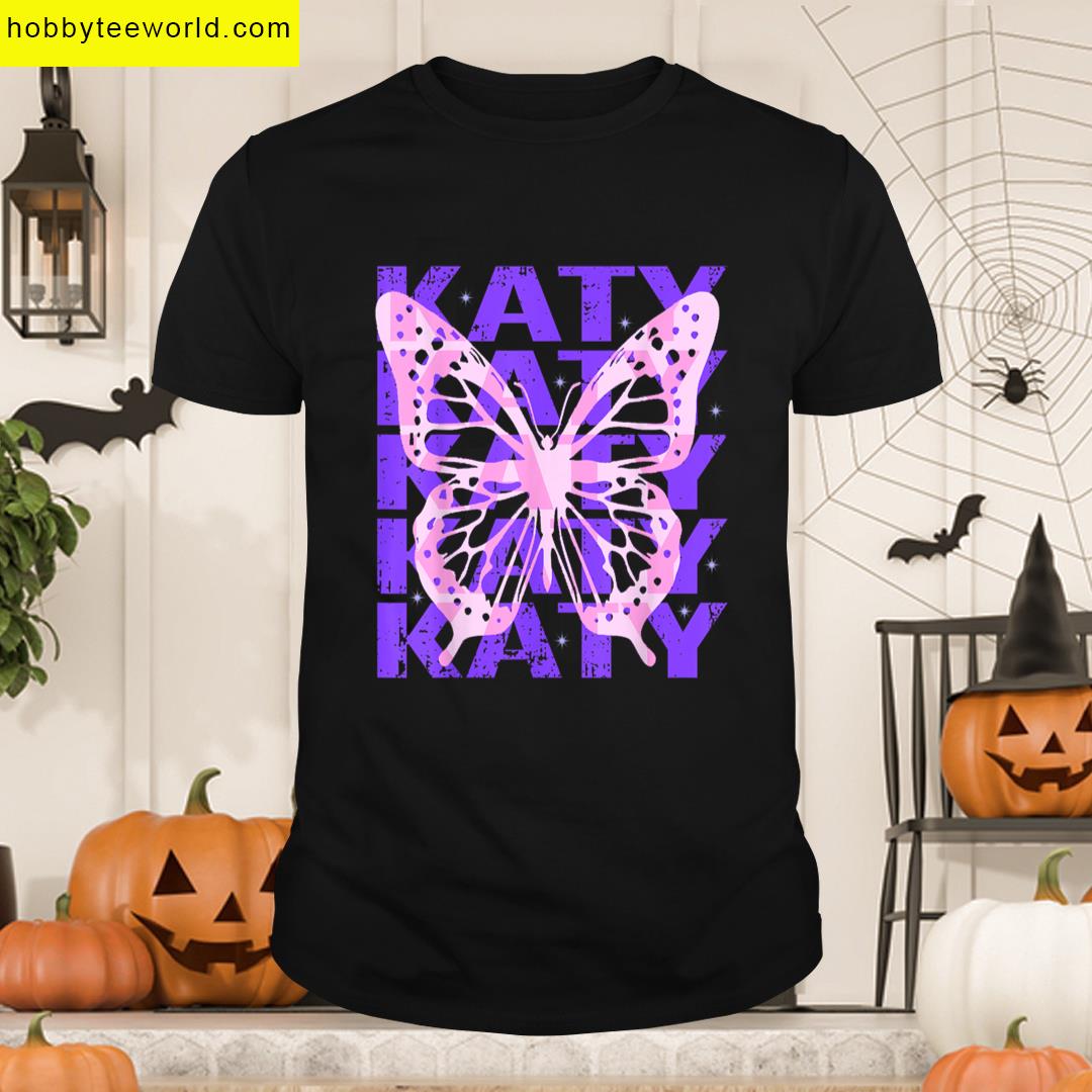 Love Heart Katy First Name For Women Men Kids Boy Girl T-shirt