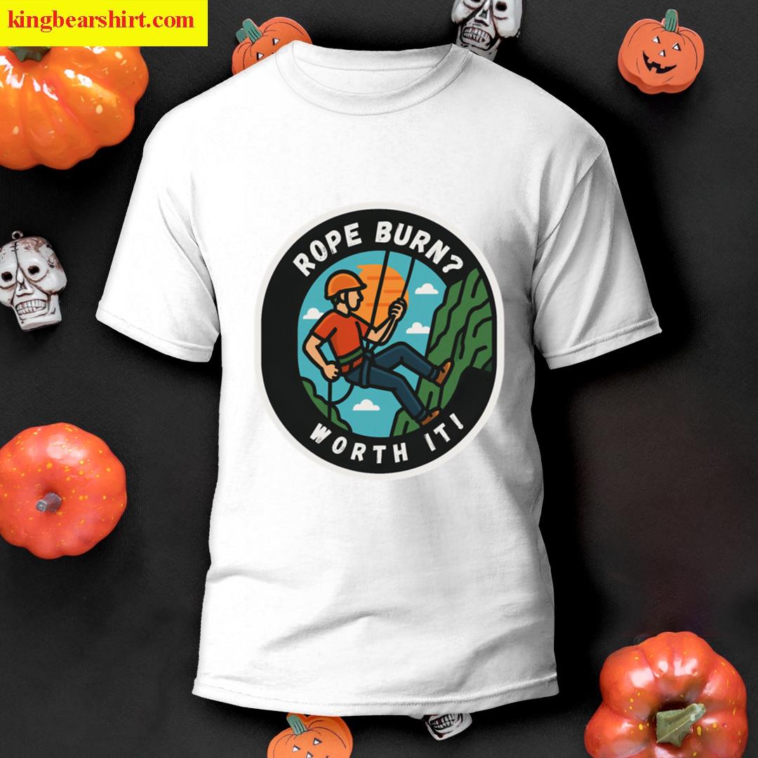 Abseiling Rope Burn T-shirt