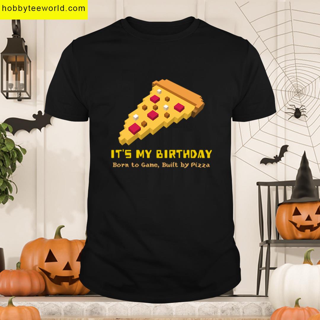 Birthday Born To Game T-shirt