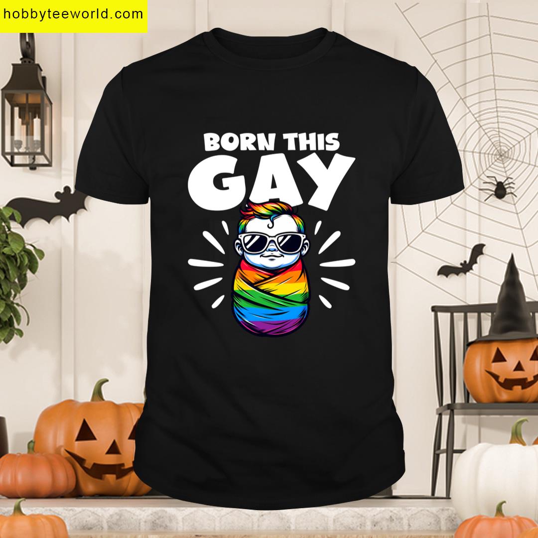 Born This Gay Lgbtqa Oversized T-shirt