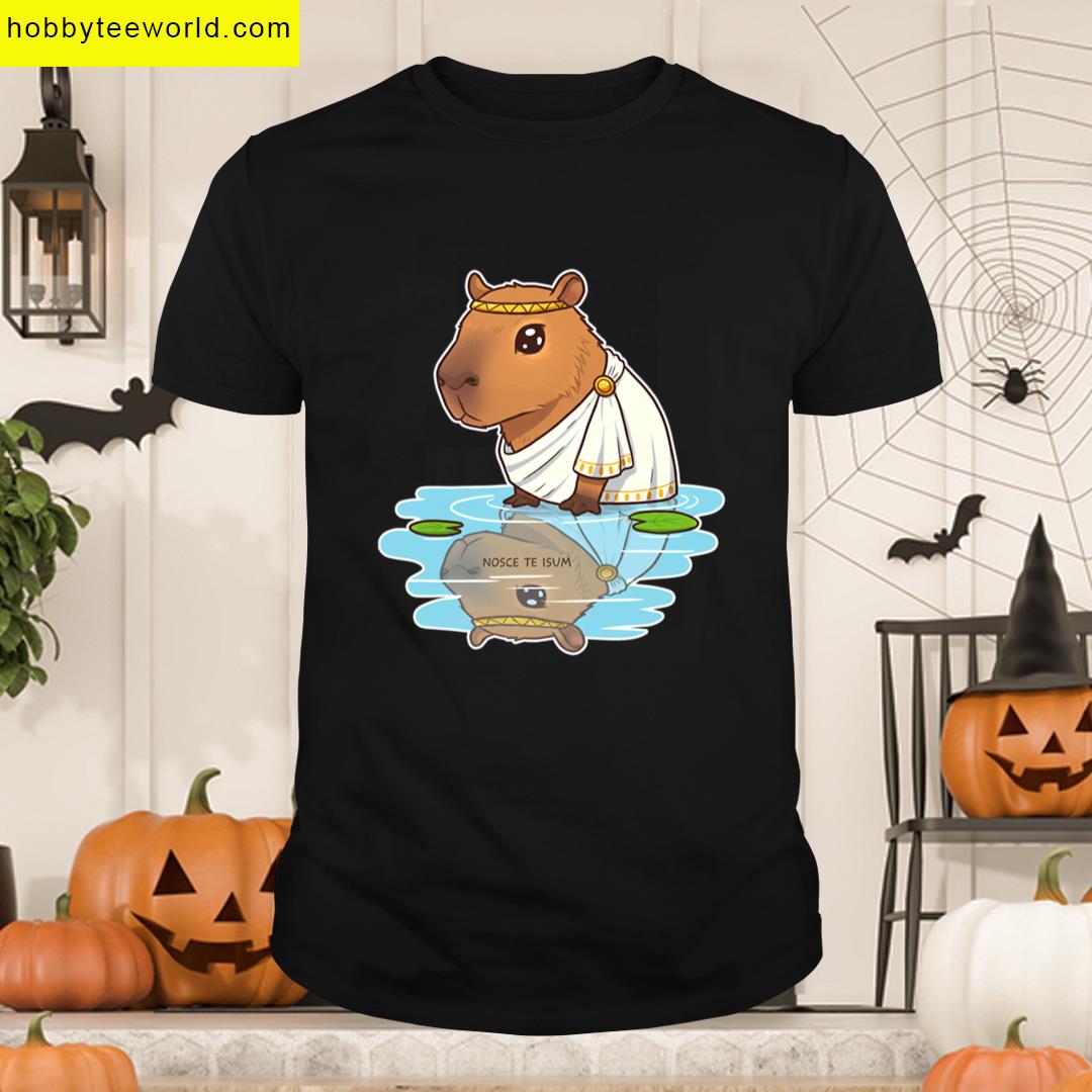 Capybara Toga Water Reflection T-shirt