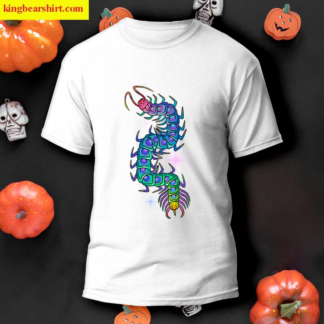 Centipede Funny Graphic T-shirt