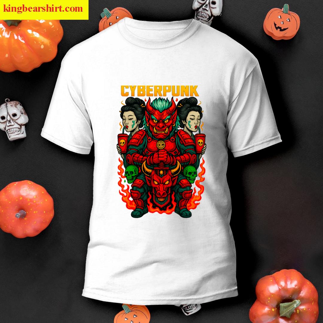 Cyberpunk Inferno T-shirt