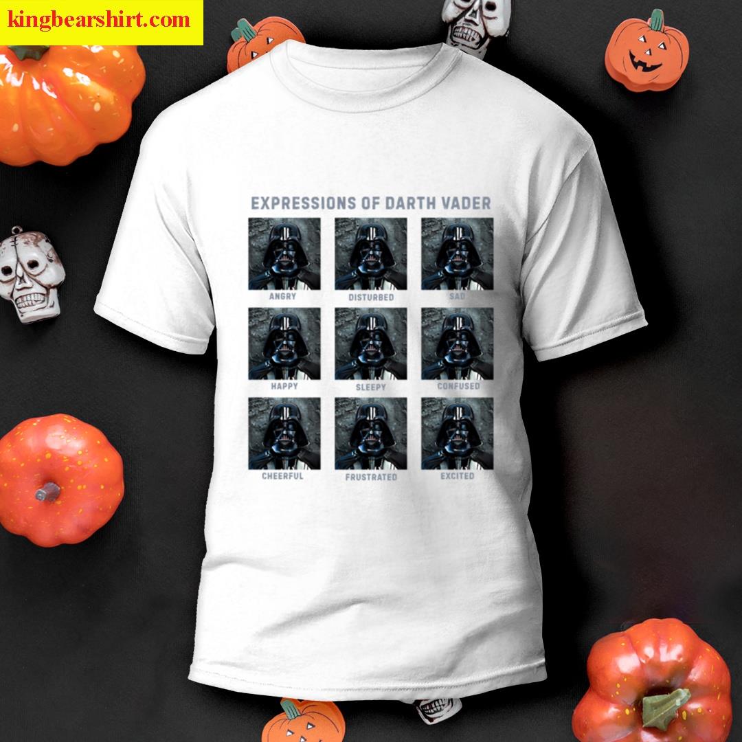 Darth Vader Expressions Graphic T-shirt
