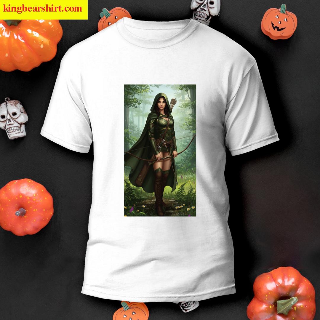 Forest Huntress Graphic Tee T-shirt