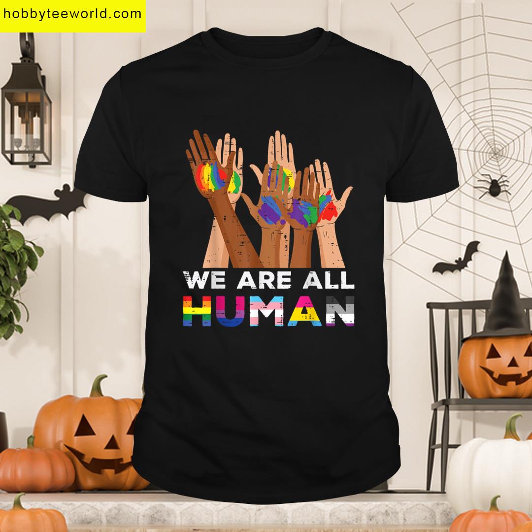 Gay Pride Month Rainbow Hands Lgbtq Ally T-shirt