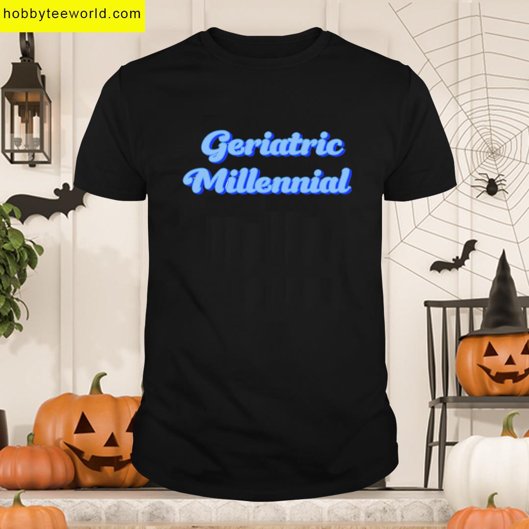 Geriatric Millennial Vintage Style T-shirt