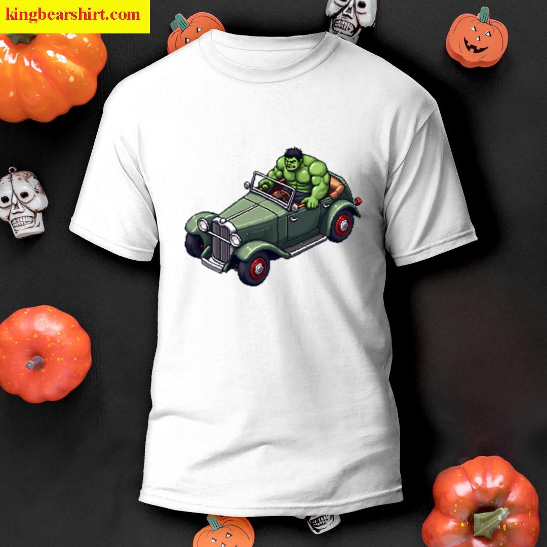 Green Driver Graphic Tee T-shirt