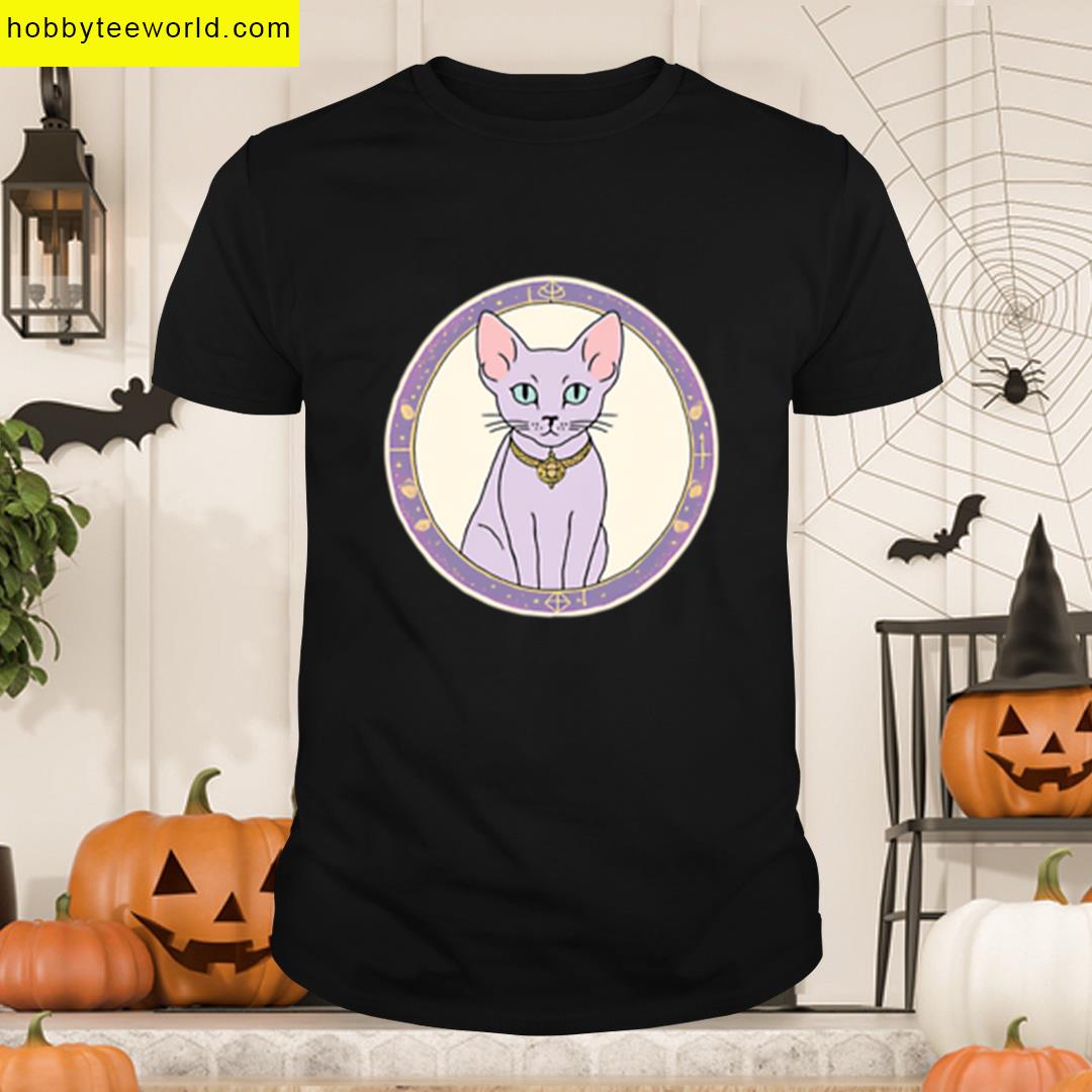Hairless Cat Design T-shirt