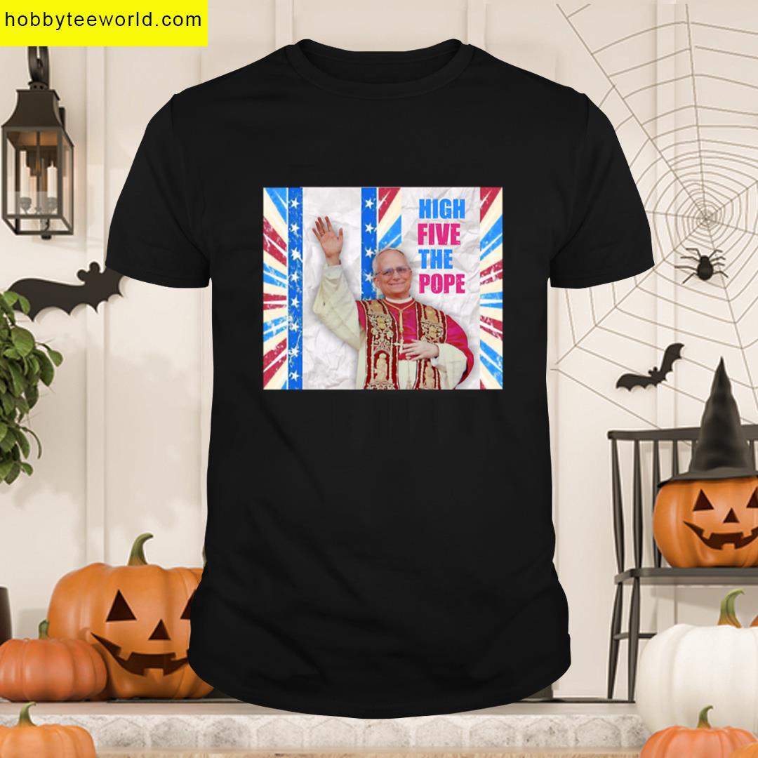 High Five Pope T-shirt