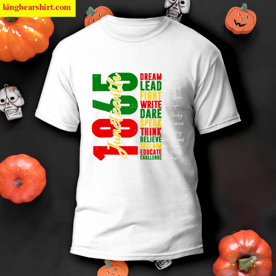 Juneteenth 1865 African American Unity T-shirt