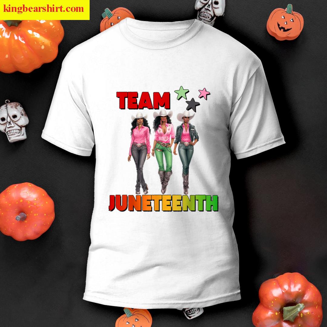 Juneteenth African American Cowgirls T-shirt