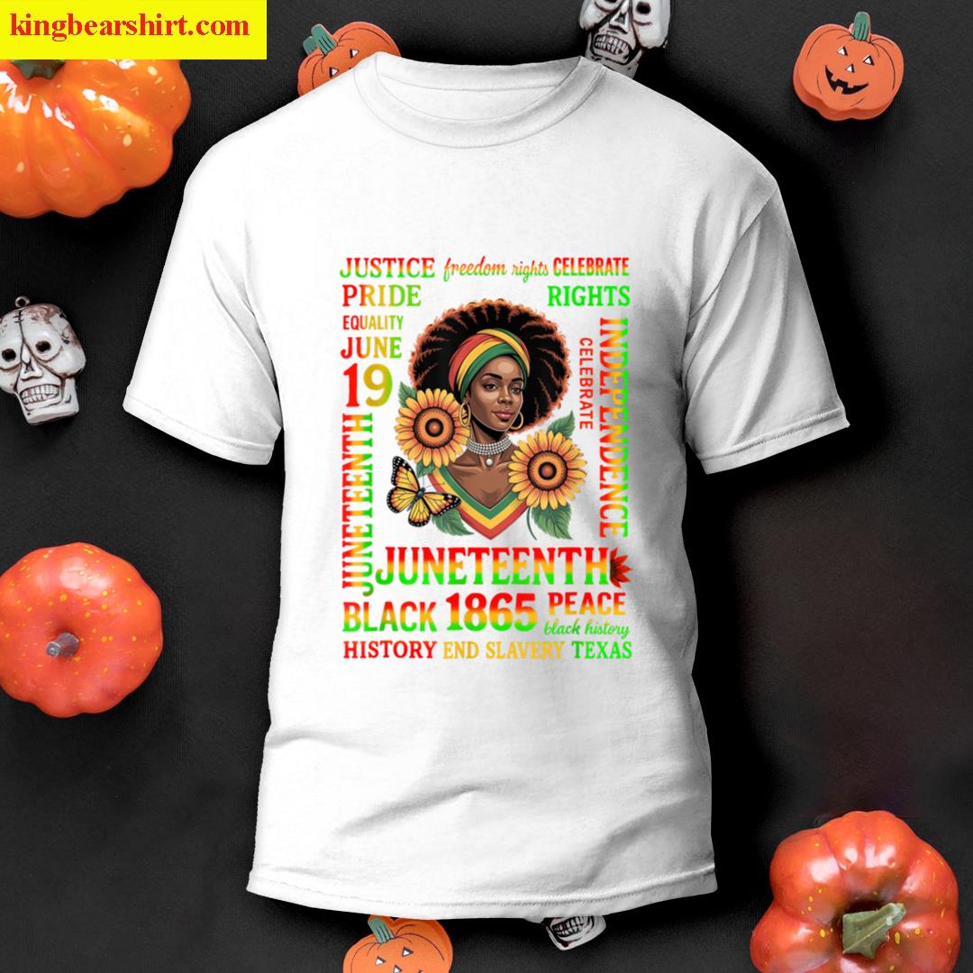 Juneteenth Celebrating Black Freedom T-shirt