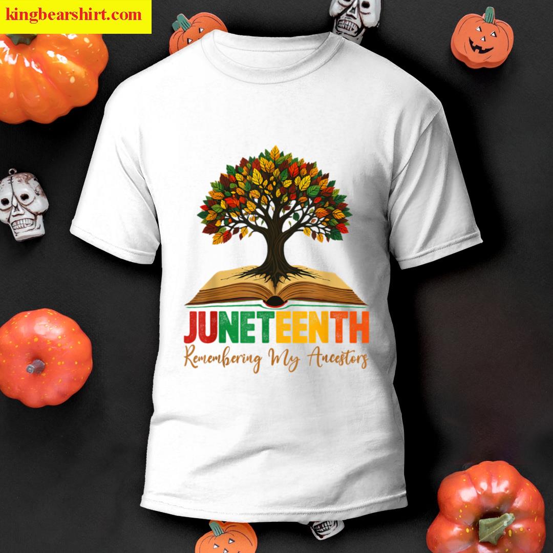 Juneteenth Cute Black Women T-shirt