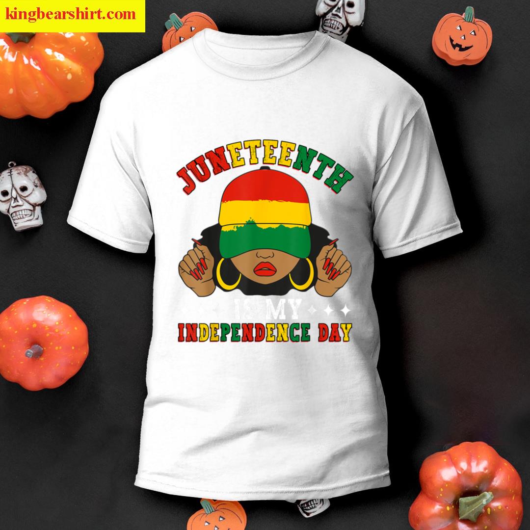 Juneteenth Independence Day Black Girl Tee T-shirt