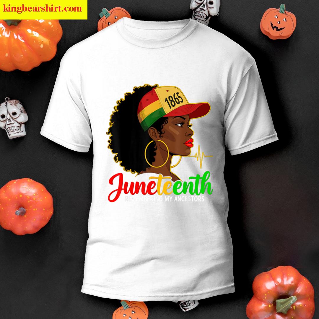 Juneteenth Natural Hair Black Women T-shirt