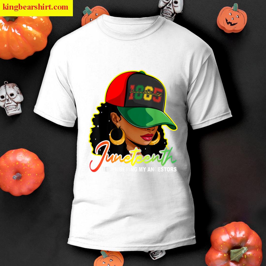 Juneteenth Women Men African American T-shirt