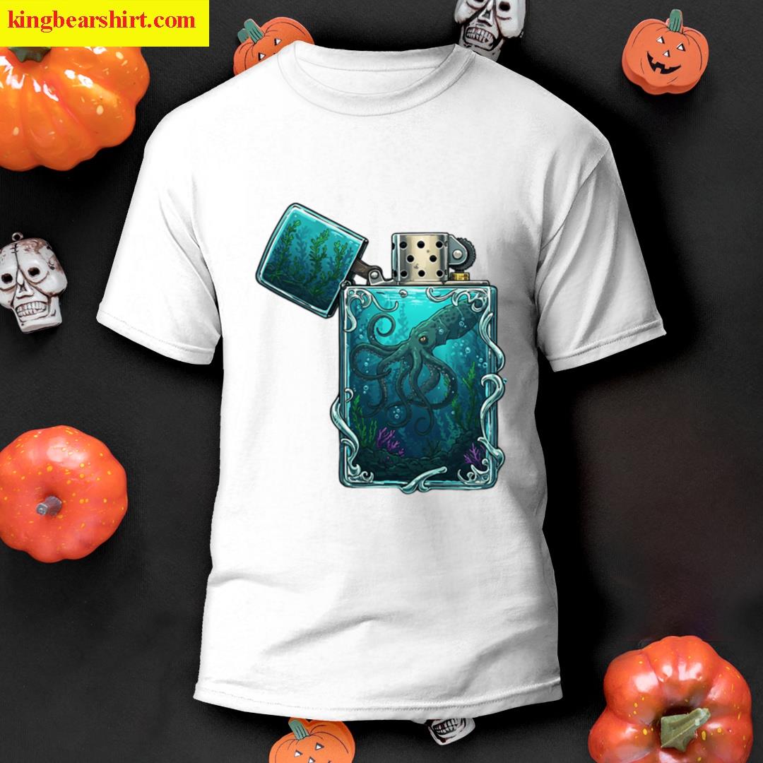 Midnight Tentacles Art T-shirt