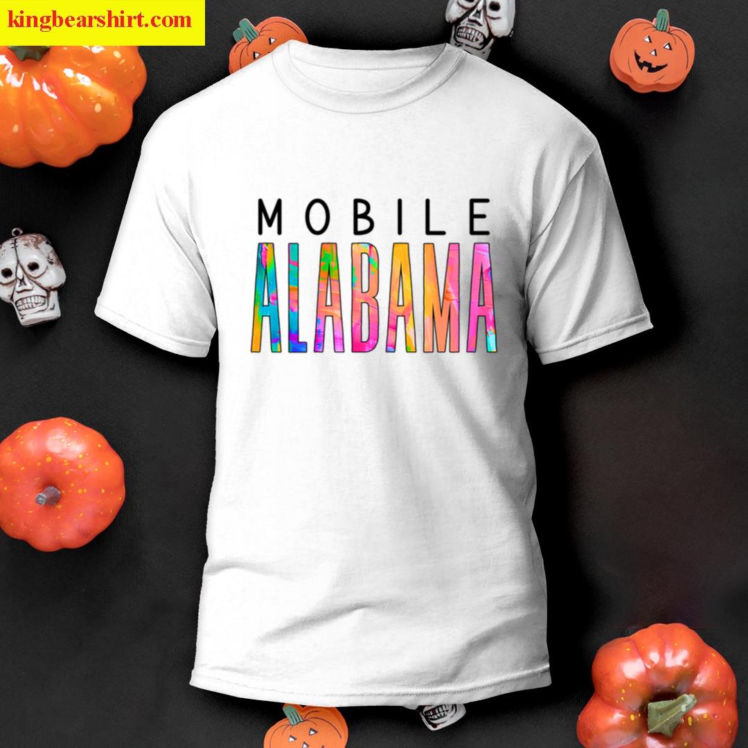 Mobile Alabama Pink Sunset T-shirt