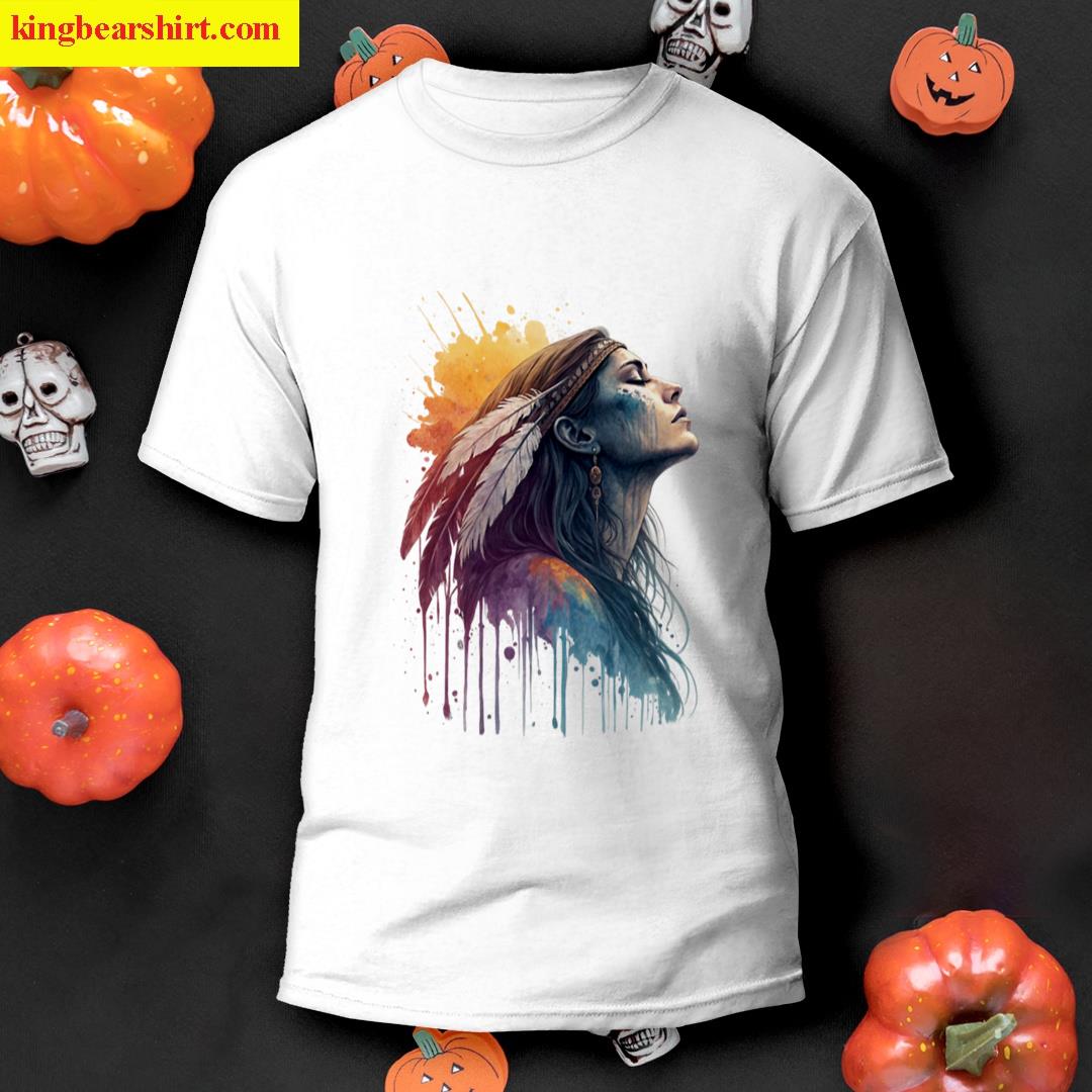Native American Woman T-shirt